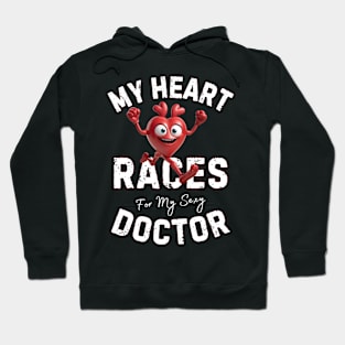 My Heart Races - Doctor Hoodie